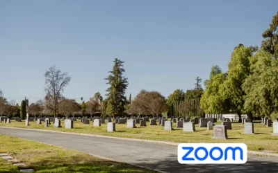 How to live stream a funeral with Zoom